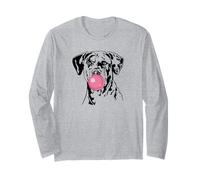 Funny Catahoula Leopard Dog Portrait mom Dogs Long Sleeve T-Shirt