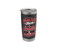 Funny Cath Lab Tech Cardiac Technician Stainless Steel Insulated Tumbler