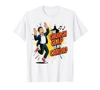 Funny Catholic Church Clap is my Cardio Faith Driven T-Shirt