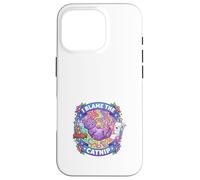 Funny Catnip Humor Mom Cat Owner Case for iPhone 16 Pro