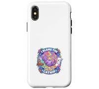 Funny Catnip Humor Mom Cat Owner Case for iPhone X/XS