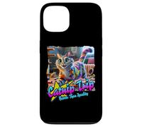 Funny Catnip Trip Better Than Reality Crazy Cats On Catnip Case for iPhone 13