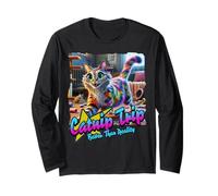 Funny Catnip Trip Better Than Reality Crazy Cats On Catnip Long Sleeve T-Shirt