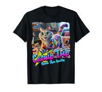Funny Catnip Trip Better Than Reality Crazy Cats On Catnip T-Shirt