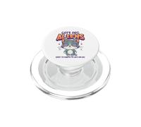 Funny Cats Are Aliens Cat Lover Conspiracy UFO Alien Humor PopSockets PopGrip for MagSafe