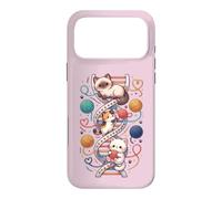 Funny Cats DNA Kitten Molecular Helix Genetics Biology Cat Case for iPhone 17 Pro Max