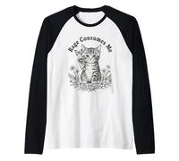 Funny Cats Rage Consumes Me Cute Adorable Kitten Raglan Baseball Tee