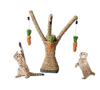 Funny Cats Scratching Toy Hanging Carrot Pet Playing Toys Kitten Interactive Training Tree Toys Cats Climbing Frame Toy