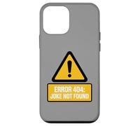 Funny Caution Error 404 Computer Joke Costume Not Found Case for iPhone 12 mini