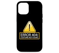 Funny Caution Error 404 Computer Joke Costume Not Found Meme Case for iPhone 12/12 Pro