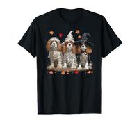 Funny Cavalier King Charles Spaniel Ghost Dogs Halloween T-Shirt