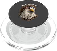 Funny Caw Caw Rooster Chicken Crow Eagle Design PopSockets PopGrip for MagSafe