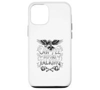 Funny Caw-Fee Before Talking Raven Coffee Crow sarcastic Case for iPhone 12/12 Pro