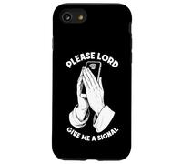Funny Cell Phone Bad Wifi Prayer Lord Give Me A Signal Case for iPhone SE (2020) / 7/8
