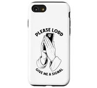 Funny Cell Phone Bad Wifi Prayer Lord Give Me A Signal Case for iPhone SE (2020) / 7/8