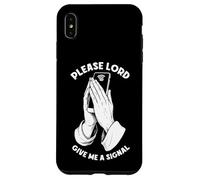 Funny Cell Phone Bad Wifi Prayer Lord Give Me A Signal Case for iPhone XS Max