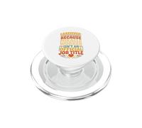 Funny Certified Caregiver Appreciation Care Assistant PopSockets PopGrip for MagSafe