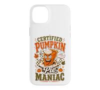 Funny Certified Pumpkin Pie Maniac Retro Fall Autumn Case for iPhone 14 Plus