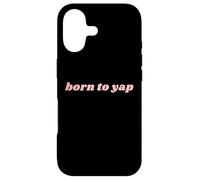 Funny Certified Yapper Y2K Yapping Born To Yap Case for iPhone 17
