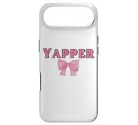 Funny Certified Yapper Y2K Yapping Bow Coquette Case for iPhone Air