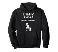 Funny Chair Yoga Tee for Yoga Instructor Pullover Hoodie