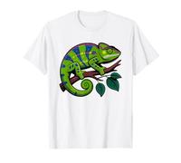 Funny Chameleon Owner Branches Tree Humor Reptile Keeper T-Shirt