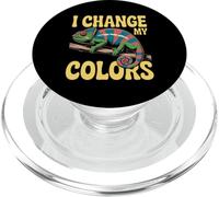 Funny Chamelon Memes I'm More Confused I Change My Colors PopSockets PopGrip for MagSafe