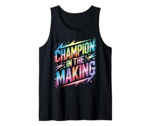 Funny Champion in THE Making P.E Teacher Play On Sports Cool Tank Top