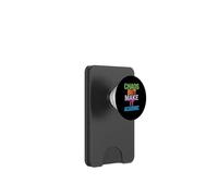 Funny Chaos But Make It Academic Saying Nerd Humor Women Men PopSockets PopWallet for MagSafe