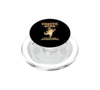 Funny Chaotic Good Saying Good Intentions Questionable PopSockets PopGrip for MagSafe