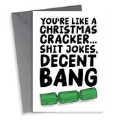 Funny - Cheeky - Joke - Christmas Cracker - Christmas Card
