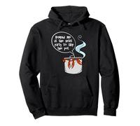 Funny Cheeky Lobster in a pot “Remind Me … To Skip the Pot” Pullover Hoodie