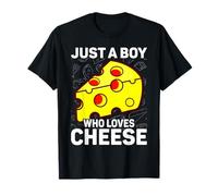 Funny Cheese Just a Boy Who Loves Cheese T-Shirt