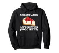 Funny Cheesecake Appreciation Society I Love Cheesecake Pullover Hoodie