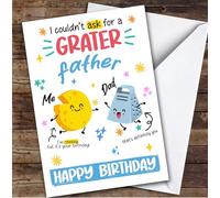 Funny Cheesy Birthday Card Personalised Father | Custom Card Personalised Cards, For Dad, For Him, Funny, Birthday