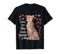 Funny Cheetahs Lovers Gift Just A Girl Who Loves Cheetahs T-Shirt