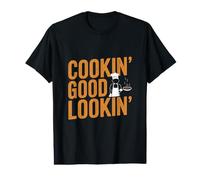 Funny Chef Cook Quote - Cookin' Good Lookin' Value Graphic T-Shirt