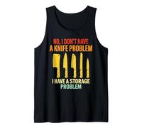 Funny Chef Knife Cooking Culinary Culinary Storage Problem Tank Top