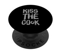 Funny Chef Quotes Funny Cooking Quotes Cooking Kiss The Cook PopSockets Adhesive PopGrip