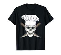 Funny Chef TShirt Chef Skull And Crossbones TShirt