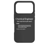 Funny Chemical Engineering Chemical Engineer Definition Case for iPhone 17 Pro