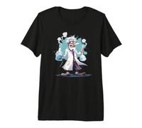 Funny Chemist with Test Tube Costume for mad Scientists Premium T-Shirt