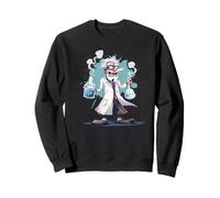 Funny Chemist with Test Tube Costume for mad Scientists Sweatshirt