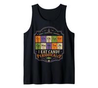 Funny Chemistry Candy Pun Halloween Science Humor Tank Top