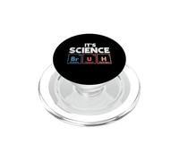Funny Chemistry Humor It's Science Bruh Periodic Table PopSockets PopGrip for MagSafe
