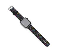 Funny Chemistry Math Teacher Watch Band Compatible with Apple Watch Silicone Watch Straps Replacement Straps