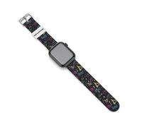 Funny Chemistry Math Teacher Watch Band Compatible with Apple Watch Silicone Watch Straps Replacement Straps