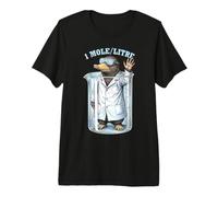 Funny Chemistry One Mole Per Litre Chemist Lab Science Premium T-Shirt