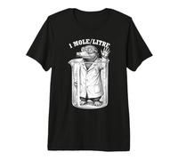 Funny Chemistry One Mole Per Litre Chemist Lab Science Premium T-Shirt