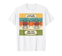 Funny Chemistry Pun Retro Electron Science Humor Students T-Shirt
